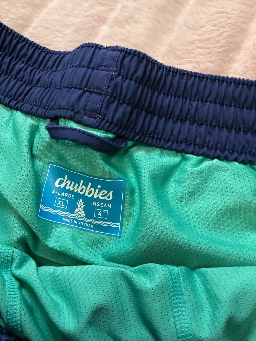 chubbies breathable navy